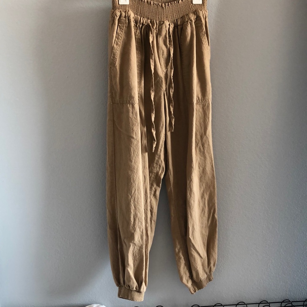 Beige/Tan Jogger(?) I really don’t know what to call them